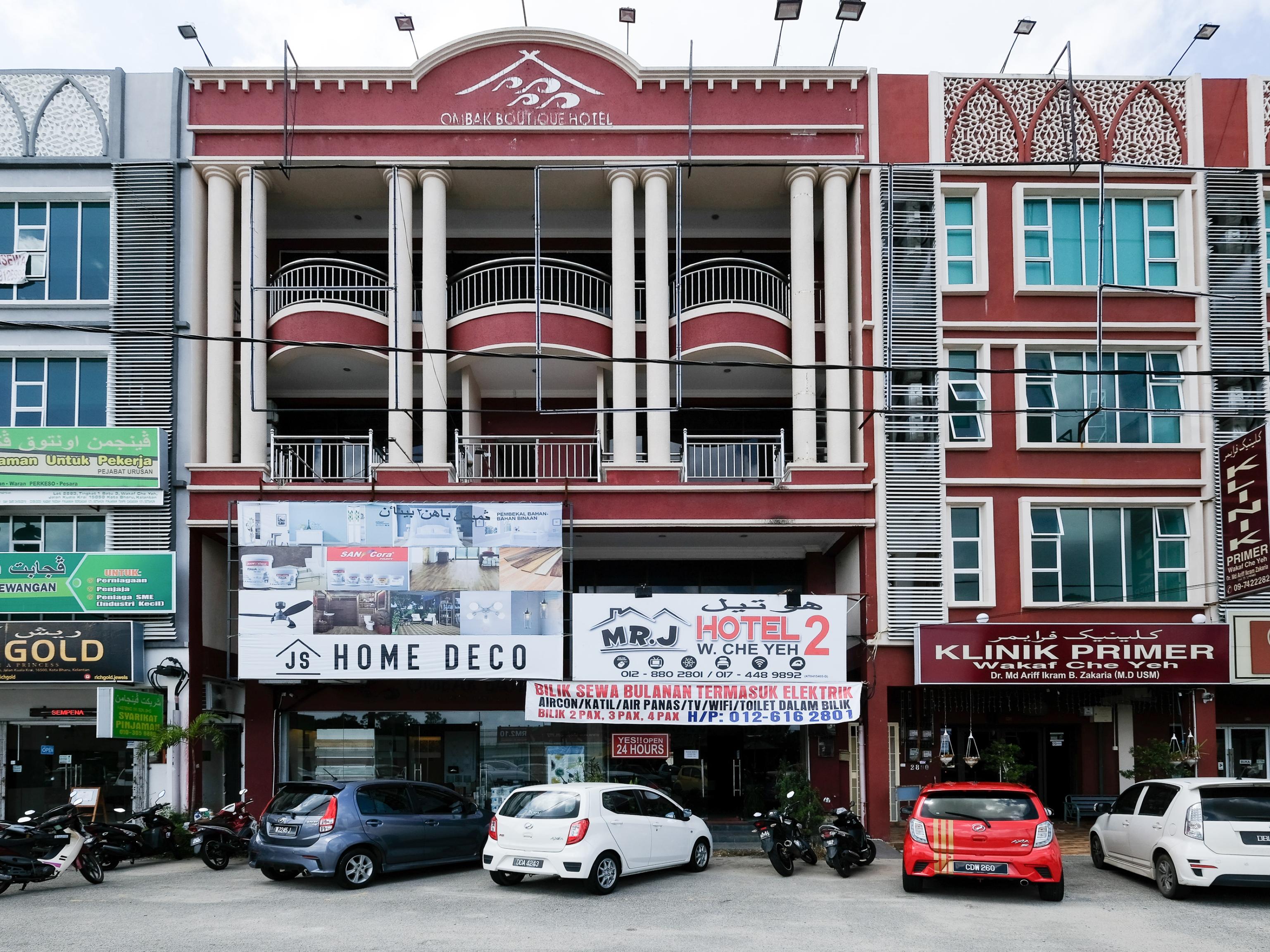 Oyo 717 Mr J Hotel Wakaf Che Yeh 2 Ngoại thất bức ảnh