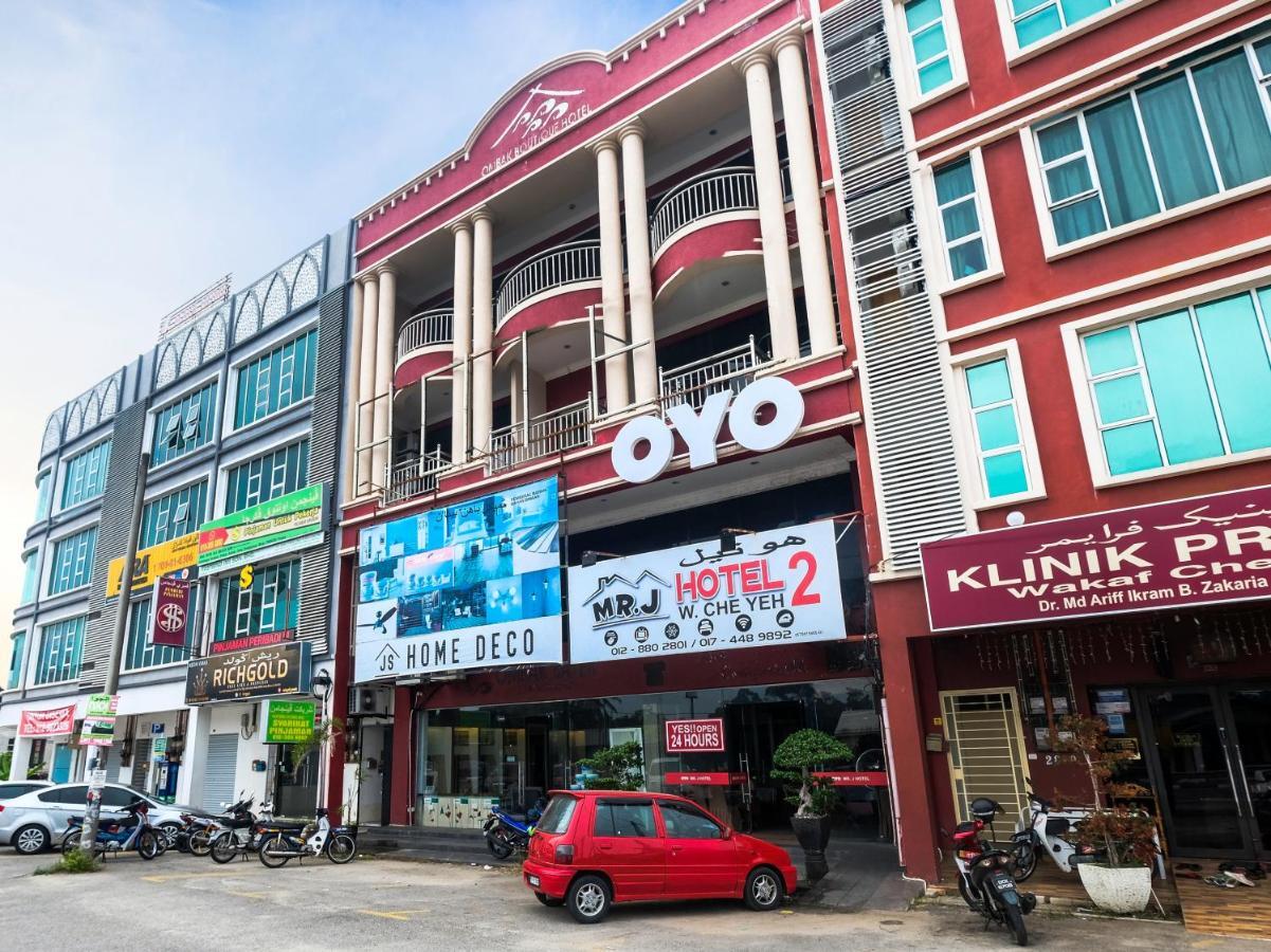 Oyo 717 Mr J Hotel Wakaf Che Yeh 2 Ngoại thất bức ảnh